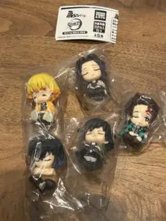 新品　鬼滅の刃　肩ズンFig. 5種フルコンプセット