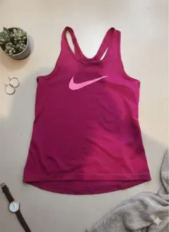 【NIKE】ナイキ Dri-FIT トレーニング タンクトップ ピンク L
