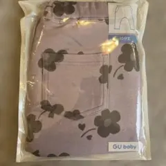 【新品未使用】GU baby サマナルパンツ　花柄　80