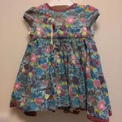 花柄刺繍装飾付き ベビーワンピースのサムネイル