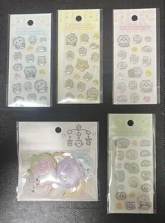 ちいかわ Baby ミニミニぷっくりシール おしりもっちりフレークシール セット