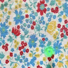 ヴィンテージフィードサック 1/8サイズ　F358