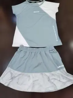 Admiral テニスウェアセット グレー　Sサイズ