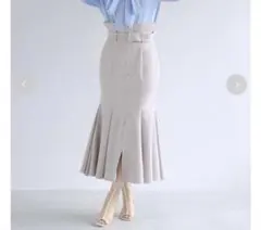 snidel フロントボタンマーメイドスカート