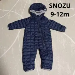 snozu ベビー ジャンプスーツ ロンパース ネイビー　9-12m 80cm