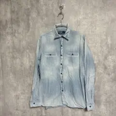 OLD Ralph Lauren ダンガリーシャツ Sのサムネイル