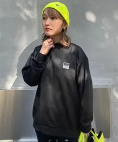 ★美品★BEAMS　GOLF　エンボスチェックモックネック　サイズ　M