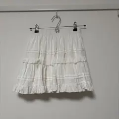 shein ミニスカート ホワイト