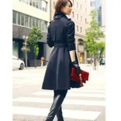 RUIRUE BOUTIQUE アイコントレンチコート ブラック Mのサムネイル