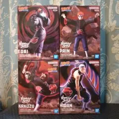 ナルト VIBRATION STARS トビ ペイン 角都 飛段 フィギュア