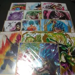 ドラゴンボール　色紙ART9　セット　色紙アート