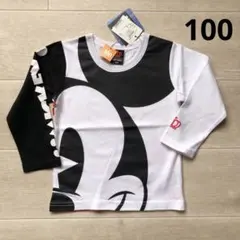 未使用 BABYDOLL 100 ミッキー ロンT Tシャツ ベビードール