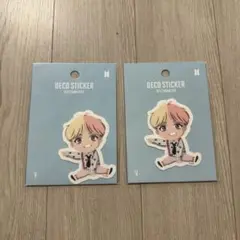 【公式】BTS V テテ デコステッカー 2枚セット
