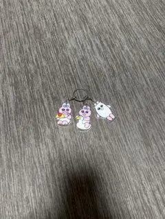 おぱんちゅうさぎ アクリルキーホルダー 3個セットのサムネイル