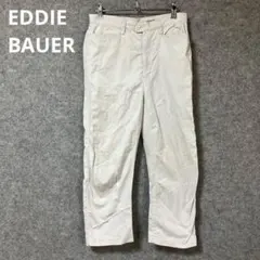 EDDIE BAUER ホワイト カジュアルパンツ コットン