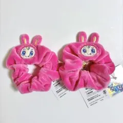 メゾピアノ　ベリエちゃん　ぬいぐるみシュシュ　2個セット