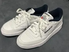 Reebok CLUB C 85 ホワイト ネイビー22.5cmのサムネイル