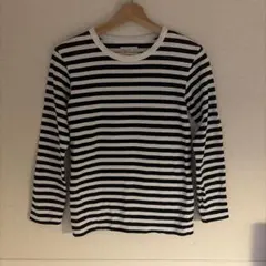 agnes b. アニエスベー 定番 ボーダー 長袖 Tシャツ カットソー T