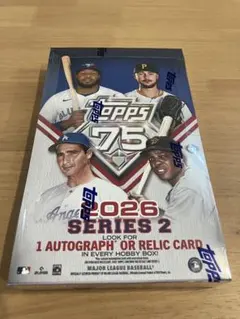 Topps 75 MLB 2026 Series 2 ホビー 大谷翔平 未開封 - メルカリ