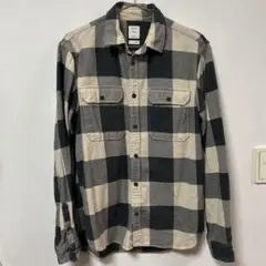 【値下げ中！】OLD GAP ネルシャツ ブロックチェックシャツ