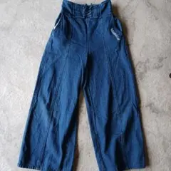 【美品】Vivianblue デニムハイウエストパンツ　140　パンツ