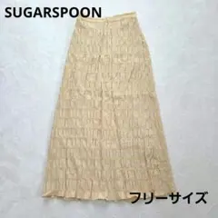 SUGARSPOON シャーリングタイトスカート　イエローのサムネイル