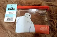 新品⭐ベイマックスフラットポーチクリアケースミニポーチディズニー小物入れ