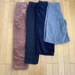 【最終値下】レディース　冬用パンツ　４枚セット