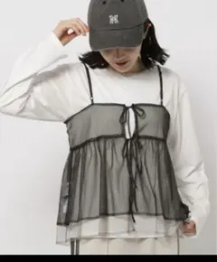 niko and... シアーキャミソール