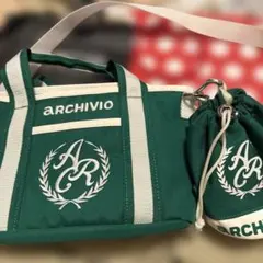 新品未使用　archivio ラウンドバッグ ミニクッションセット 新品未使用 archivio ラウンドバッグ ミニクッションセット - メルカリ