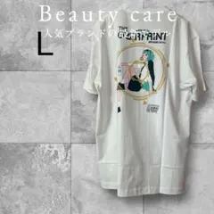 OVERPRINT イラストプリント Tシャツ L