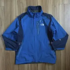 XLノースフェイスゴアテックスネイビーブルー紺女青マウンテンジャケット防水仕様