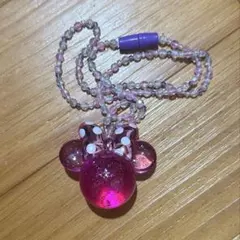 ディズニー ミニー 光るおもちゃ ペンダント ネックレス