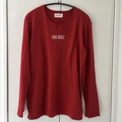 特別価格‼️新品タグ付きPINK HOUSE ブラック長袖カットソー　Ｌサイズ 2026年最新】PINK HOUSE レディース 長袖 Tシャツ・カットソーの人気