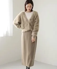 unliens shaggy knit シャギーニットカーディガン アンリアン - メルカリ