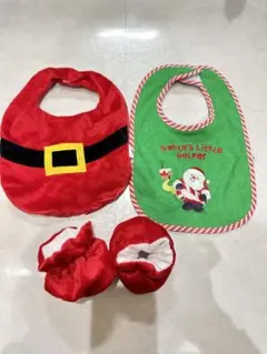 クリスマス　スタイ　靴下　セット