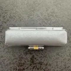 単　絹糸印鑑ケース 　灰　S　番号656