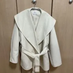 FRAY ID ショールカラーショートリバーコート