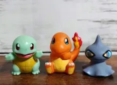 レトロ　初期ポケモンキッズ　指人形　3体セット