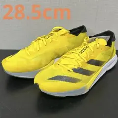 アディダス アディゼロ ジャパン 8M 28.5cm イエロー 黒 ランニング