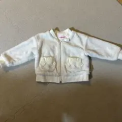 ミキハウス 80 ホワイト ジャケット