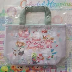 ダッフィー&フレンズ　スーベニアランチケース　シークレットオブアスノーウィーデイ