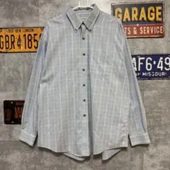 た*く様 Brooks Brothers チェックBDシャツ L カシミヤ混 ノ
