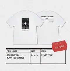 kohjiya DREAMIN'BOI TOUR TEE