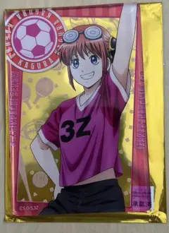 銀魂 3年Z組銀八先生 神楽 ランダムアクリルカード 球技大会ver.