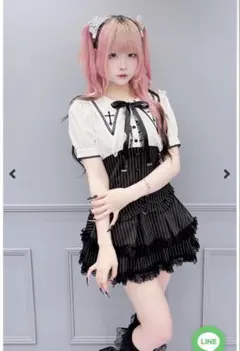 希少レア ミシェルマカロン ティアードフリルスカート新品未使用未開封