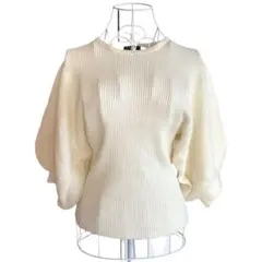 テチチ CLASSIC 美シルエットが叶う ガーターボリューム袖プルオーバー