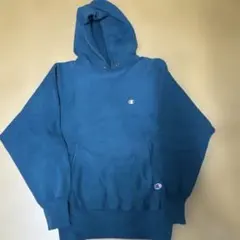 刺繍タグ　リバースウィーブ　Mサイズ　グリーン系　チャンピオン