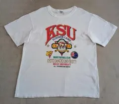 90s KSU 京都産業大学 ラグビー 半袖Tシャツ シングルステッチ