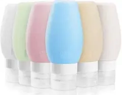 トラベルボトル Uervoton シリコン製 漏れ防止 旅行用詰め替えボトル